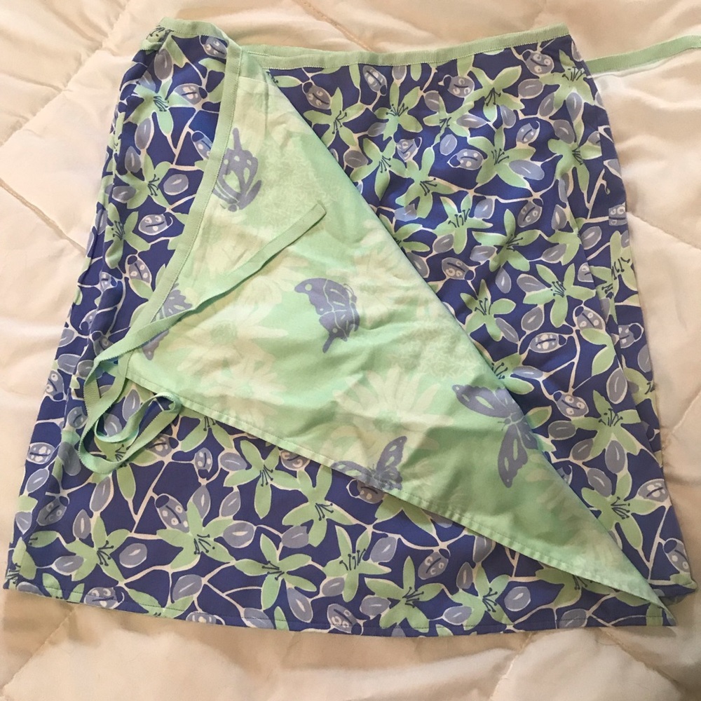 Reversible Lilly Pulitzer skirt